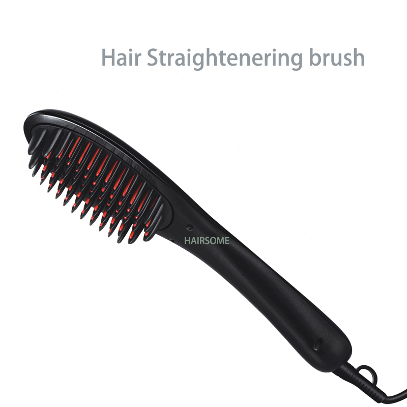 hair straightening brush#HB-2121