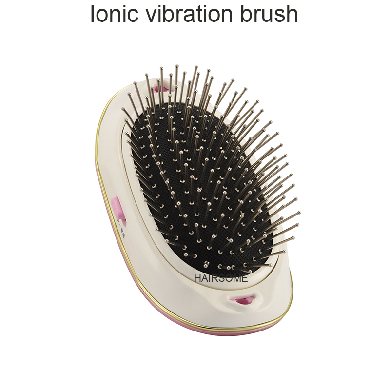 Ionic vibration brush