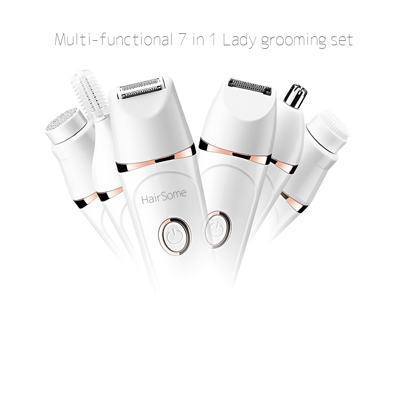 mutli-functional grooming set for lady 7 in 1 