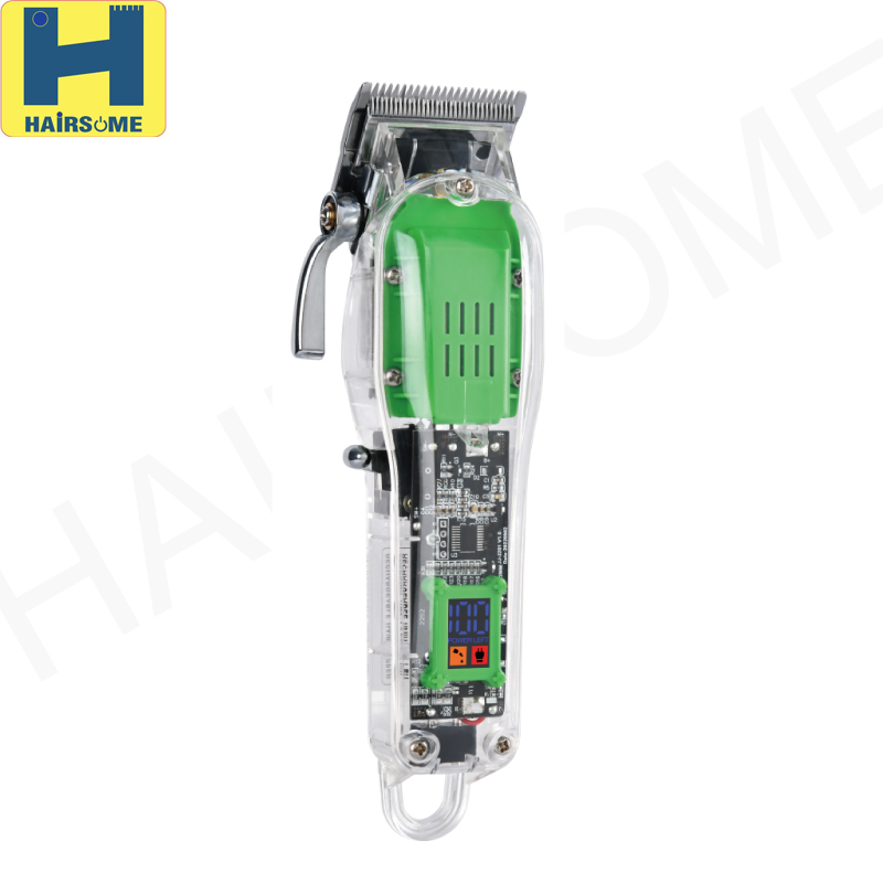 Professional hair clipper transparent housing#HC-664