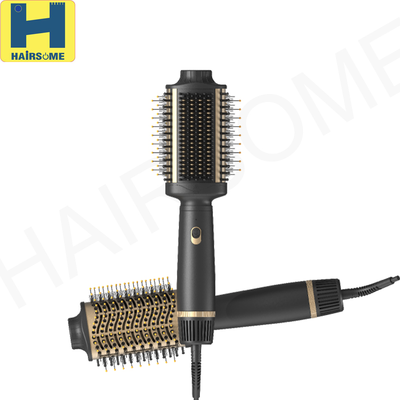 True ONE STEP STYLER hot air brush with PTC heated hair straightening brush