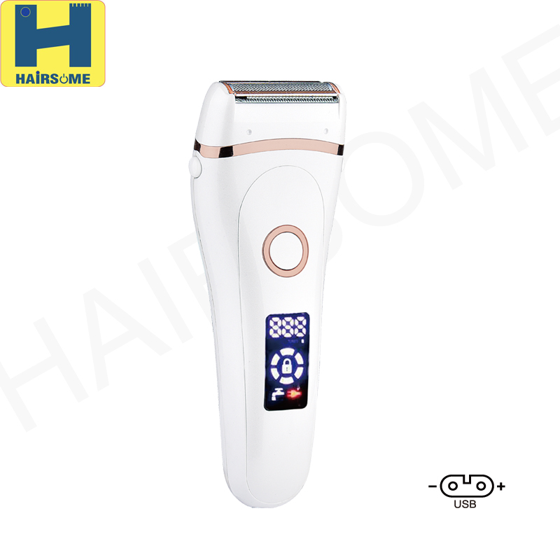 rechargeable lady shaver waterproof 